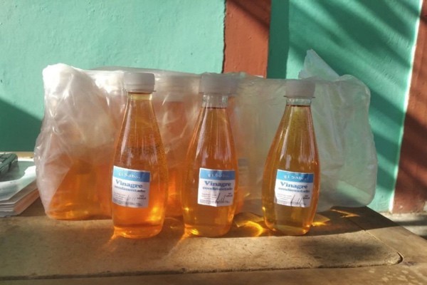 Minindustry of La Mina stands out for the production of artisanal vinegar